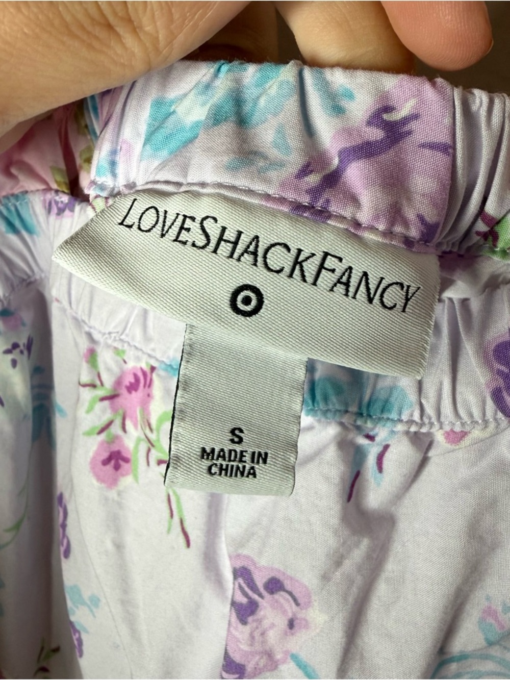 LOVE SHACK FANCY x Target Jeanne Floral Tiered Tie Shoulder Dress - Picture 5 of 5